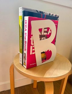 Deadstock IKEA Metal Bookends
