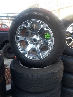 Chevy Colorado & dodge ram wheels and tires