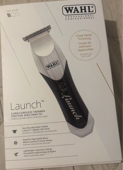 Wahl Professional Launch Cord/Cordless Trimmer Model (contact info removed) - Zero Gap T-Blade