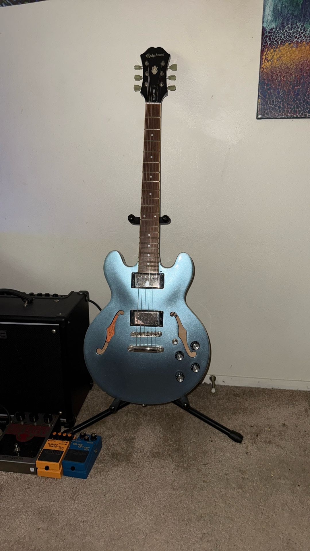 Epiphone ES-339 Pro, Pelham Blue