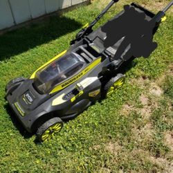 Ryobi 40 V 20 inch brushless lawn mower