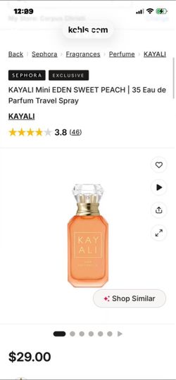 KAYALI Mini Eden Sweet Peach 35 Eau de Parfum