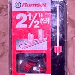 Ramset .22 Cal Charges .27 Cal Charge Strips And 2-1/2” Low Velocity Powder Fasteners