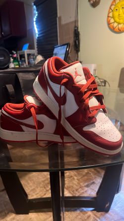 Air Jordan Low 1 "Dune Red"