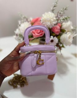 Mini Vanity Bag in Lilac