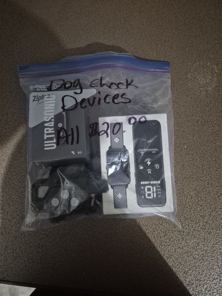 Dog Shock Training Collars And Sound Beeper