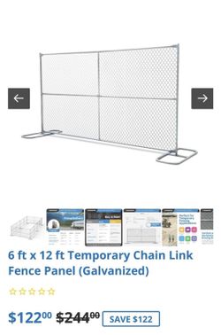 12X6 Fence Panel 