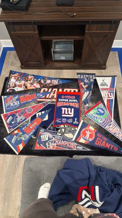 New York Giants Vintage Pennant Set
