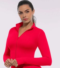 XS RED NeoSweat® AirSlim® Slim-Fit Zip Jacket