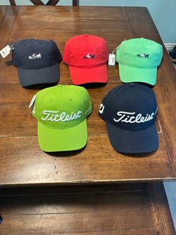 **Tour Issued** Titleist and Footjoy Golf Hats –  New with Tags