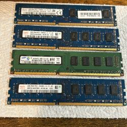 16GB (4x4GB) DDR3 RAM – PC3-10600U 