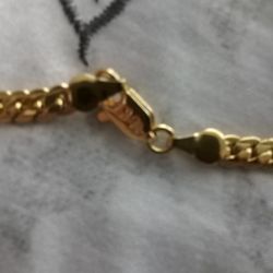 Gold 18k Stamped 24in Chain 