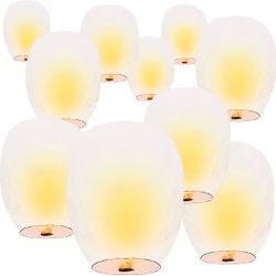 Sky Lanterns Set Of 10 