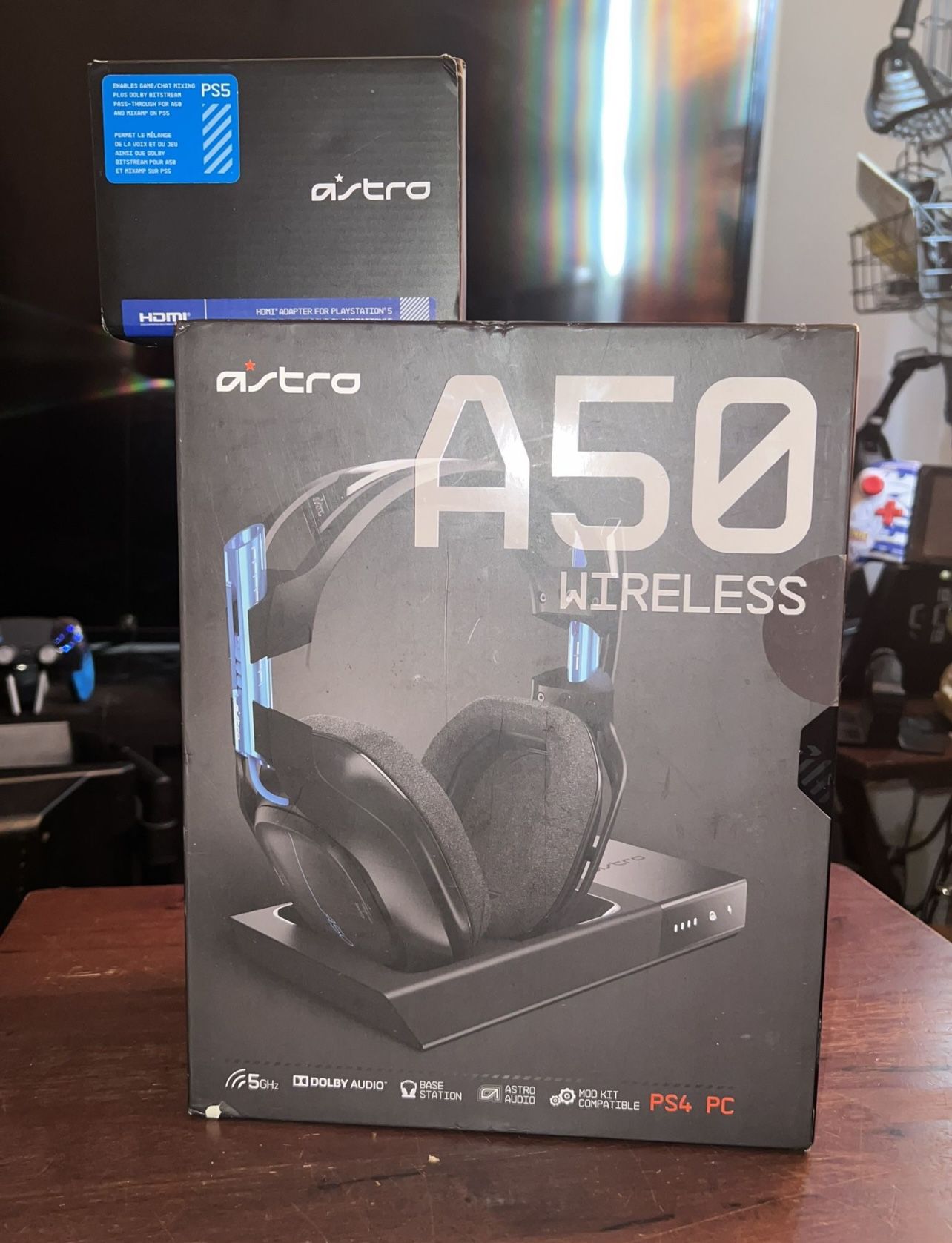 Astro A50 w/ Ps5 HDMI adapter for Sale in Bronx, NY - OfferUp