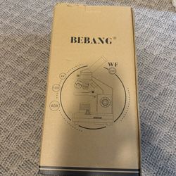 Microscope for Adults Kids, 100X-2000X BEBANG Compound Microscope with Microscope Slides, Microscope Kit for Kids Students Home School Lab