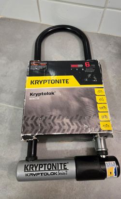 Kryptonite KryptoLok Series 2 LS U-Lock - Heavy Duty Bike Lock