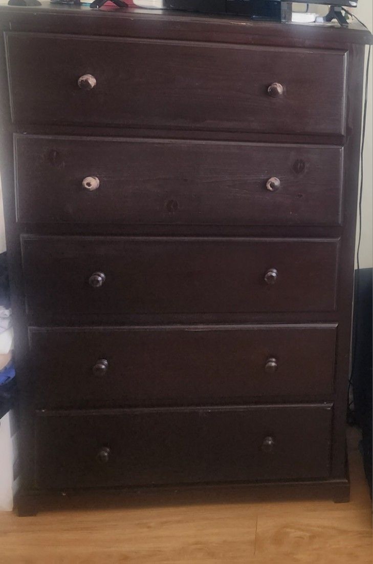 Brown Dresser