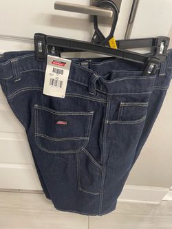 Mens Dickies denim shorts  38/40  brand new!