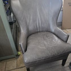 Distressed Leather Chair Crate And Barrel