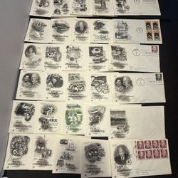 30 Vintage First Day Covers FDC US United Nations Eisenhower 1970s Lot #4