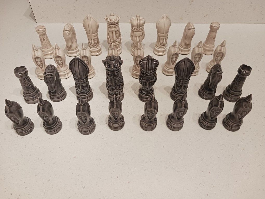 Ceramic Chess Set