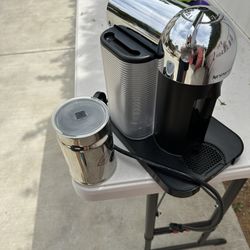 Nespresso Vertuo Machine And milk Frother