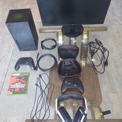 1TB Xbox One X/Ty Elite 2 Controller/Astro Headset/1MS Gaming Monitor/ COD:MW3  Bundle ($970 Value)