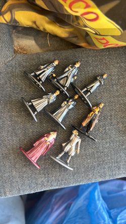 figuras coleccionables Jada Toys Nano Metalfigs de Harry Potter, hechas 100% de metal fundido.