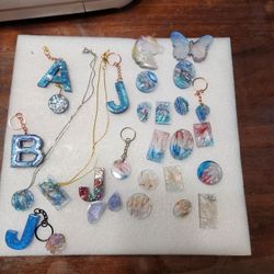 Handmade Keychains and Necklaces