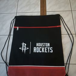 Houston Rockets Drawstring Bag Backpack New