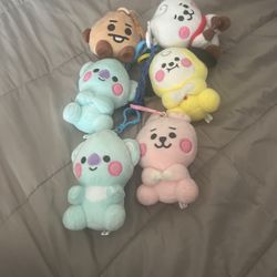 bts plushies bt21