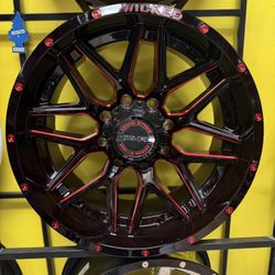 20x10” WICKED WHEELS “W903”