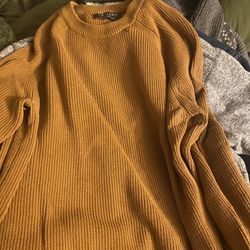 Pullover Sweater(gold)