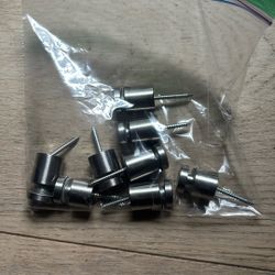 Two Tempered Glass Dry Erase Blackboard 