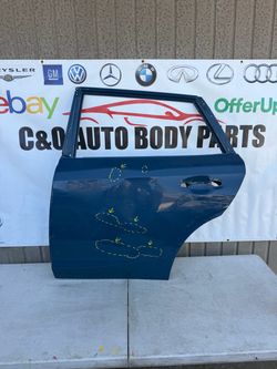 Subaru Outback 2020 2021 2022 2023 2024 rear door shell left driver side LH USED