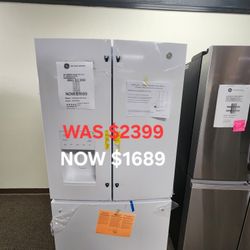 GE Energy Star 25.7 Cu. Ft. French Door Refrigerator 
