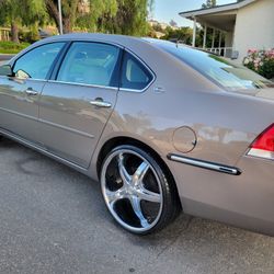 Chevy Impala, Clean Title, Registered, Smogged, 22"rims, Low Miles, Runs And Drives Great 