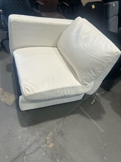 New-White Fabric Modular Sofa Corner Section(40x38x33)