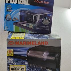 2 Aquarium filters