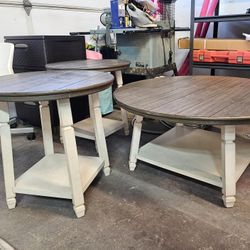 3 BEAUTIFUL TABLES