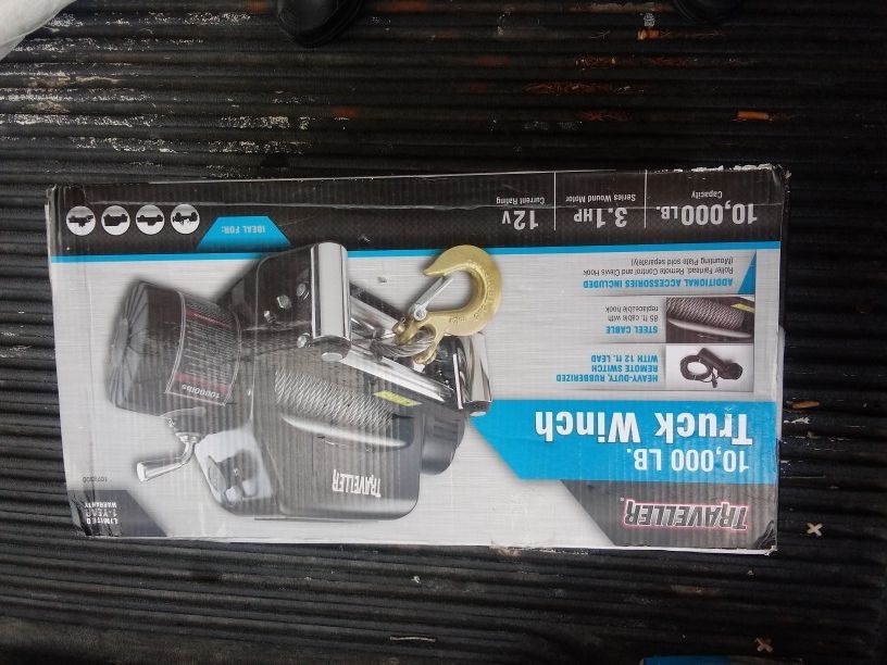 Traveller. Truck winch...10,000 lb