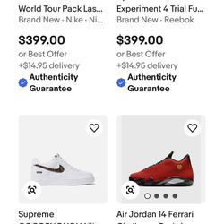 Lot - Sizes 8.5-9.5, 13 - Air Jordan, Kobe, AF1 & More