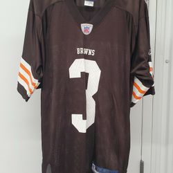 NFL Derek Anderson #3 Men's Reebok Authentic Jersey Size M LN EUC FREE SHIPPING. Condition is "Used". Shipped with CARE FAST! CONDITION: (LN) LIKE N