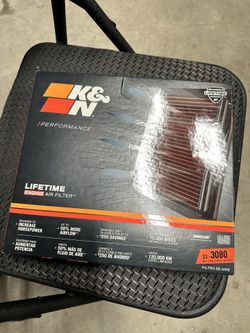 K&N Air Filter 33-3080 x 2 + Recharger Cleaning Kit