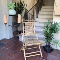 Bamboo Folding Chair