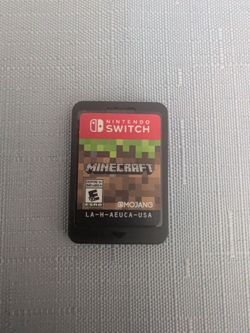 Minecraft Nintendo Switch Game Cartridge