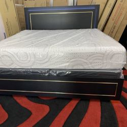 $699 Brand New King Bed Frame With Mattress (Read Description Below)