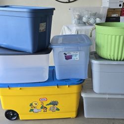 Storage Containers  - Lg $20 Ea