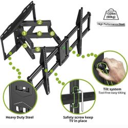 Brand New In Box - Full Motion Tv Mount 32" - 75"