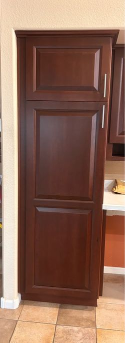 Cabinet - pantry with rollouts